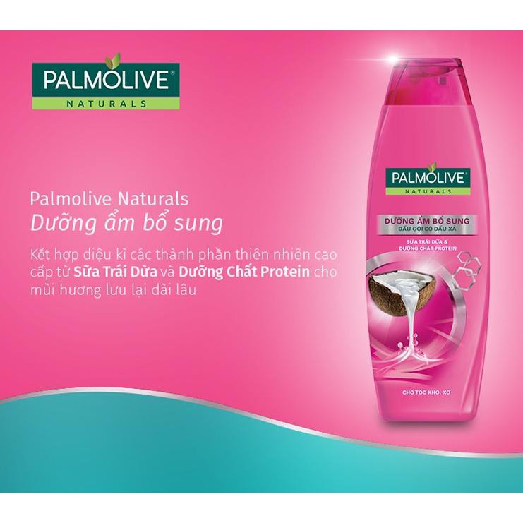 Dầu Gội Palmolive Naturals Dưỡng Ẩm Bổ Sung 180g