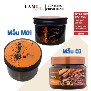 Tẩy da chết quế hồi của Nga 380ml ,tẩy tế bào chết body thành phần 100% tự nhiên an toàn cho da Lami