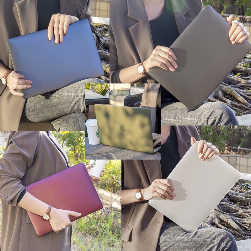 Bao Da Máy Tính Bảng 4 Trong 1 Siêu Mỏng Cho 2023 macbook Pro 2021 14 inch M1 Air 2020 13 Retina 13 2017 Air A1466 A1369 Ốp