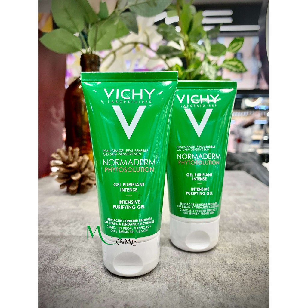 Sữa Rửa Mặt Dạng Gel Giành Cho Da Dầu Vichy Normaderm 50ml