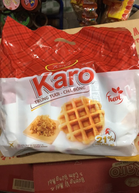 Bánh Trứng Tươi- Chà Bông Karo Richy {Date Luôn Mới}