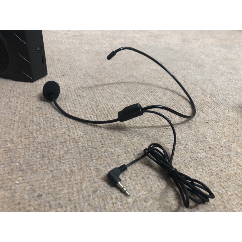 Micro có dây đeo tai cho loa máy Trợ giảng có sẵn