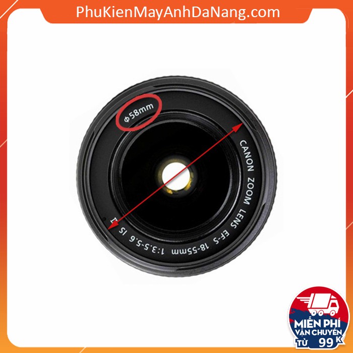 Nắp đậy ống kính Sony hoặc cáp trước lens Sony 40.5mm 49mm 52mm 55mm 62mm 67mm 72mm 77mm - C6