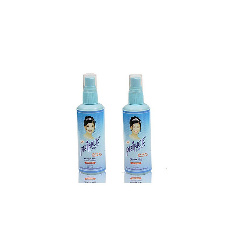 Keo xịt tóc PRINCE 125ML TINH CHAI