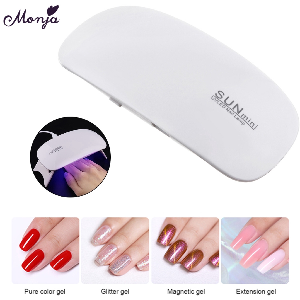 Máy sấy MONJA Sunmini2 giúp làm khô lớp sơn móng tay