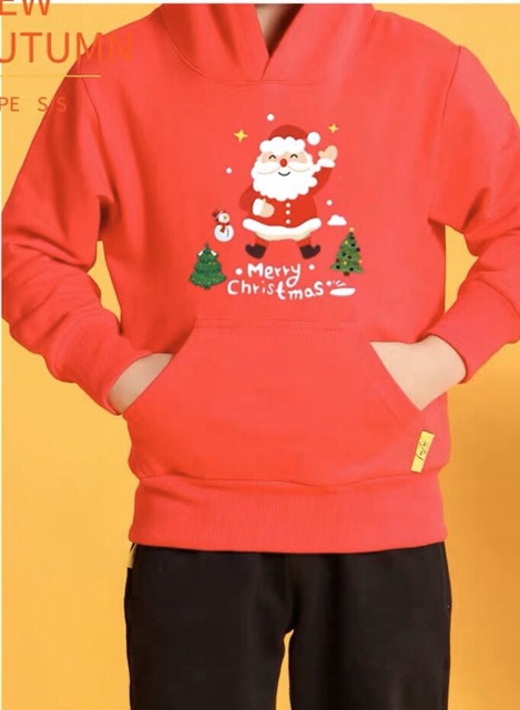 Áo hoodie in ông già Noel dành cho mọi người trong gia đình