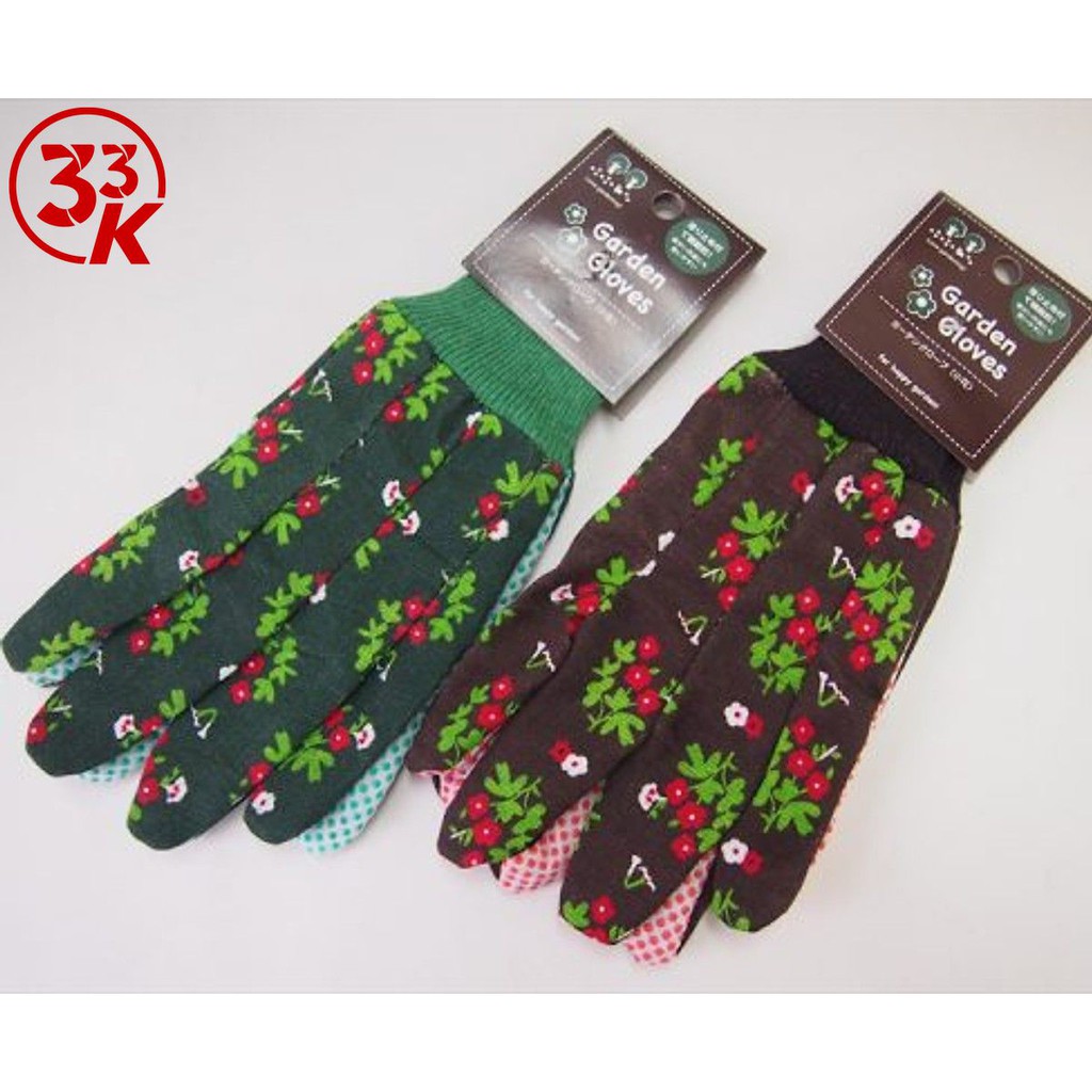 [Đồng giá 33k] Găng tay bảo hộ, làm vườn bằng vải Echo chống trượt, bảo vệ bàn tay Nhật Bản
