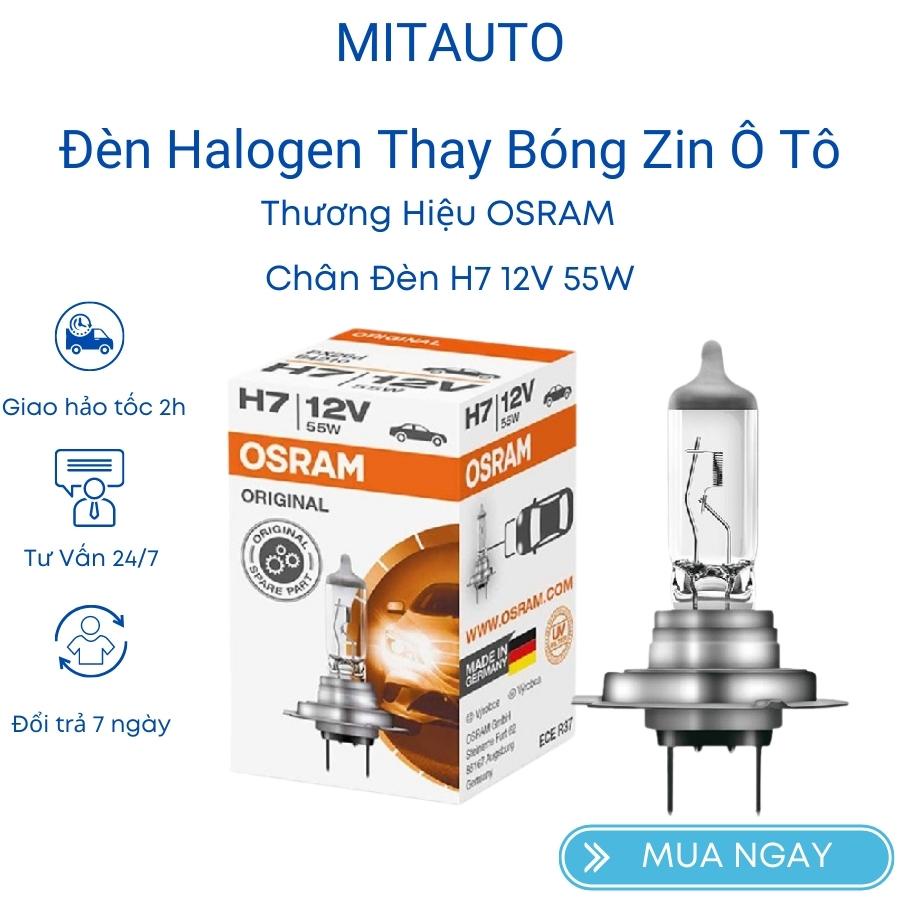 Bóng đèn halogen Osram Original H7 12V 55W sử dụng cho ô tô xe hơi