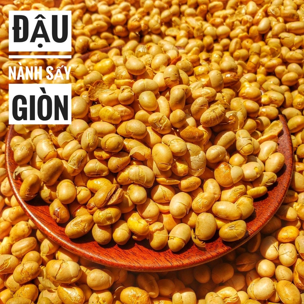 Đậu Nành Sấy Giòn - Lon 450gram