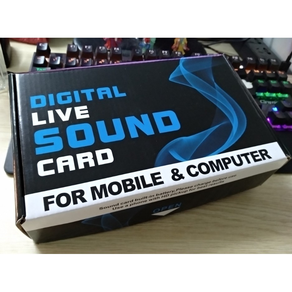 Soundcard V8 Autotune chuyên hát livestream có bluetooth HAI PHIÊN BẢN