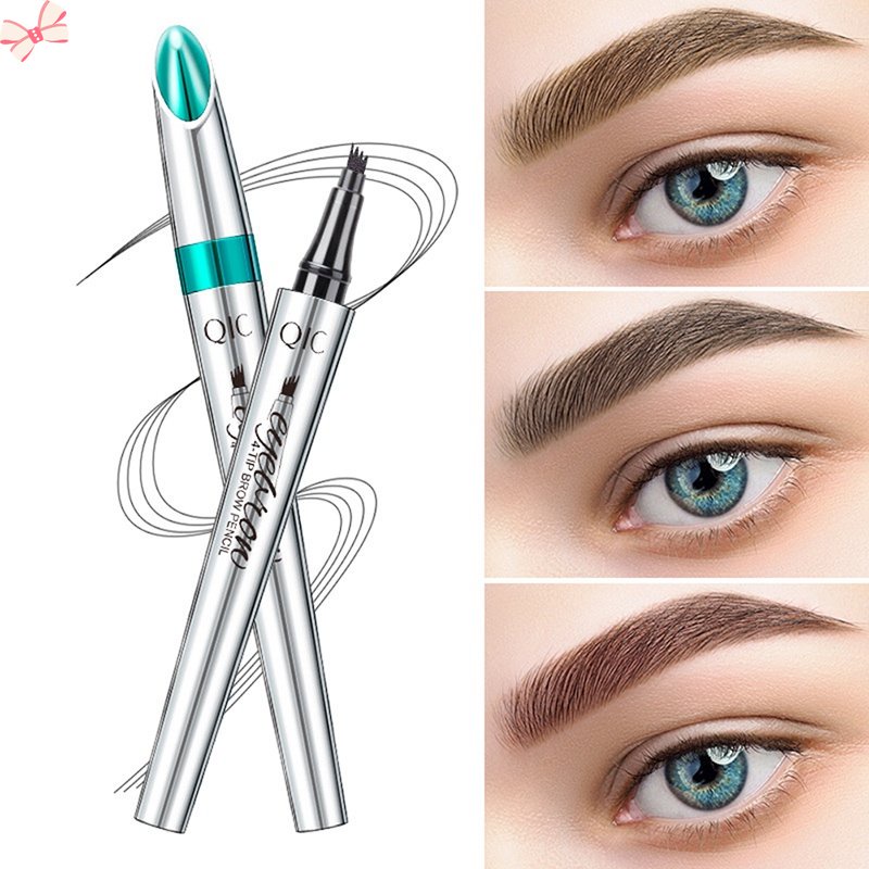 Bút Kẻ Lông Mày QIC Dạng Lỏng Chống Thấm Nước Và Mồ Hôi