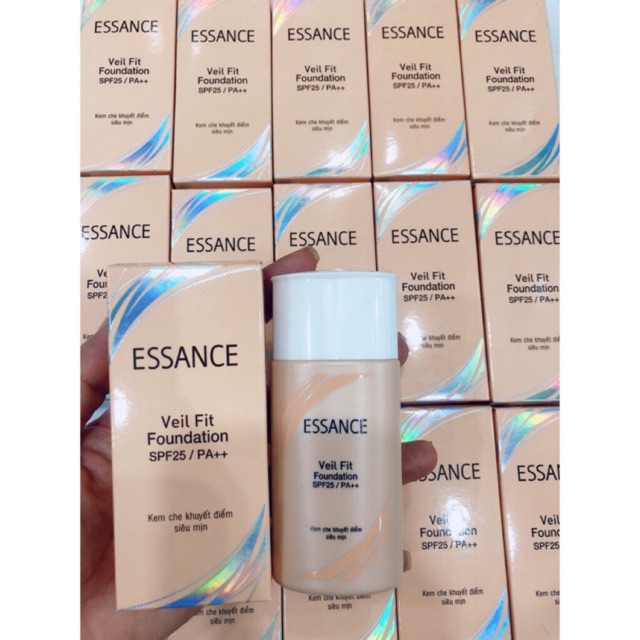 Kem che khuyết điểm siêu mịn Essance Veil Fit Foundation