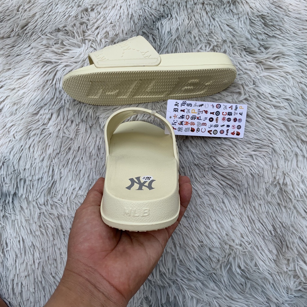 Dép M.L.B Chunky mound dia monogram hàng cao cấp nhiều màu sắc