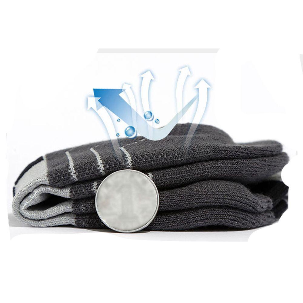 MIQUEL Vớ Thể Thao Cotton Chống Trượt Màu Sắc Đơn Giản Cho Nam