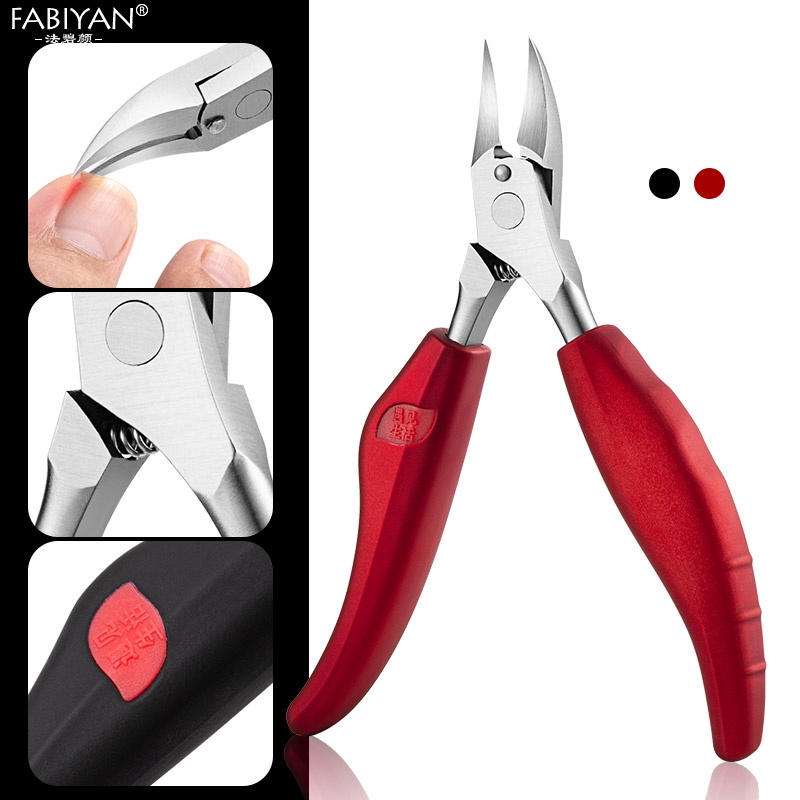 Kìm cắt móng tay bằng thép không gỉ cho móng chân dày và mọc ngược FABIYAN