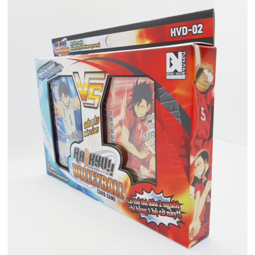 Bộ cờ bóng chuyền Haikyu - Combo - HVD-02 + 5 gói HV-05