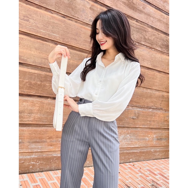 ZIEL Sơ mi nữ vải lụa cao cấp | Kylie Shirt
