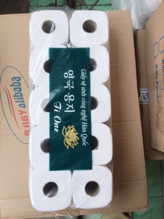 Giấy cuộn vệ sinh cao cấp Tione ( lốc 10 cuộn)