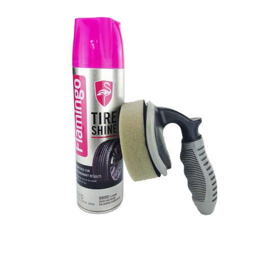 Chai Xịt Bóng Lốp Xe Phục Hồi Và Làm Sáng Lốp Xe Ô Tô Thương Hiệu Flamigo - CARZONE