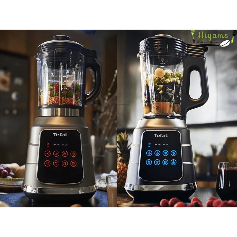 Máy làm sữa hạt, xay sinh tố và nấu đa năng, hút chân không Tefal BL985A31