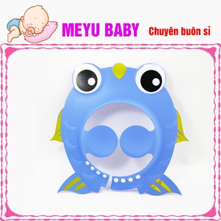 Mũ gội đầu mũ tắm cho bé hình cá