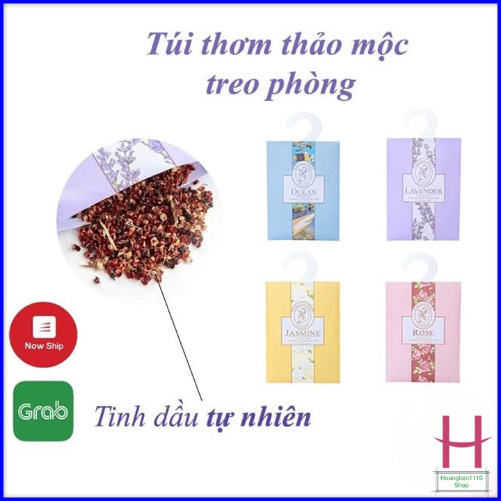 Combo 3 Túi thơm treo tủ quần áo { H }