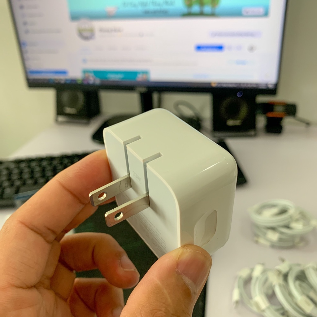 Củ Sạc Nhanh Cao Cấp Công Suất 35w, Củ Sạc 2 Cổng Fullbox Bảo Hành 12 tháng