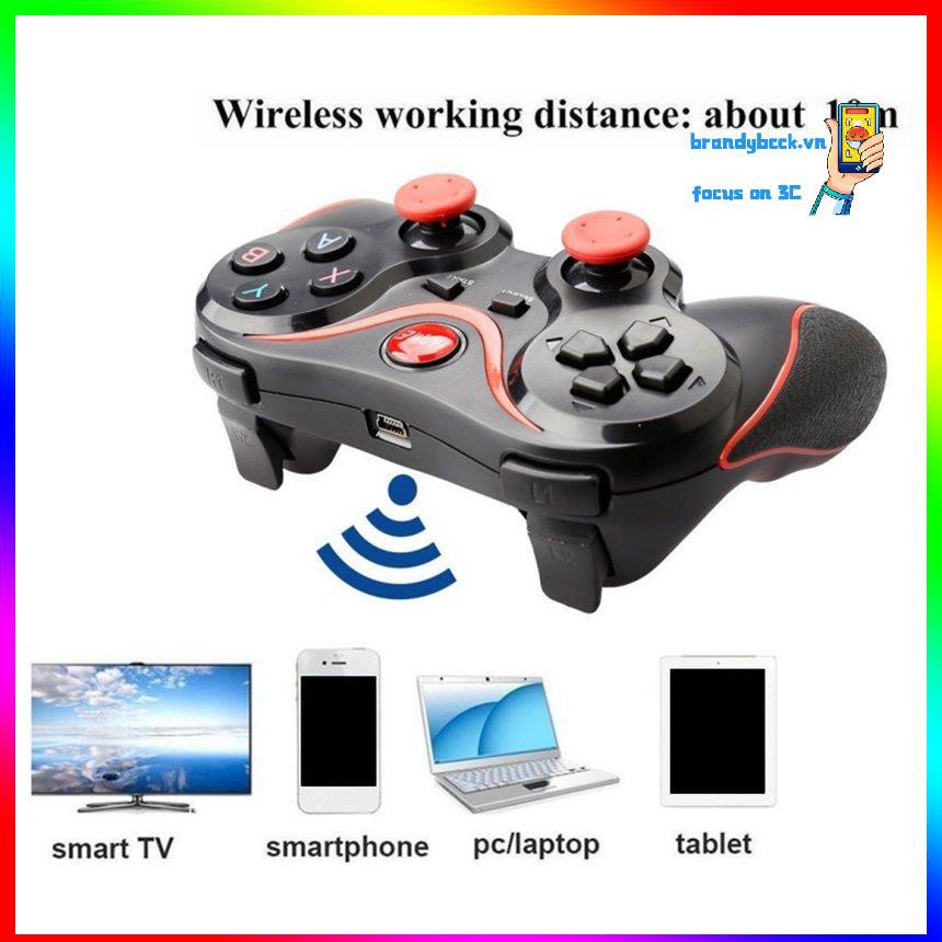 Tay Cầm Chơi Game Không Dây Bt Cho Điện Thoại Android Tv Box Tablet Pc