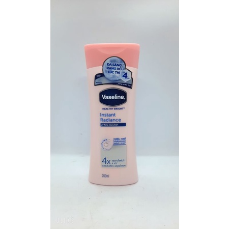 Sữa dưỡng thể làm trắng da Vaseline Healthy White Instant Fair chai 200ml