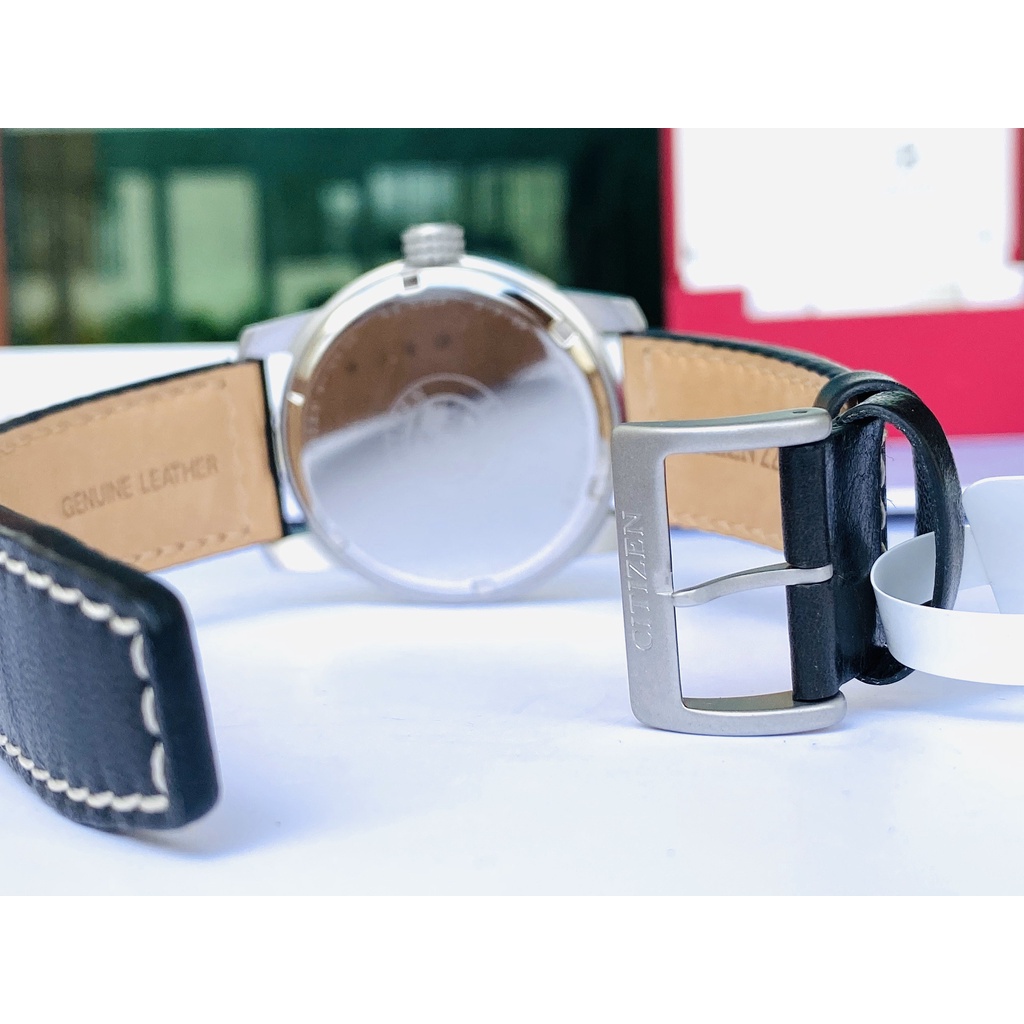 Đồng hồ nam dây da Citizen Eco Drive BM8471 01E