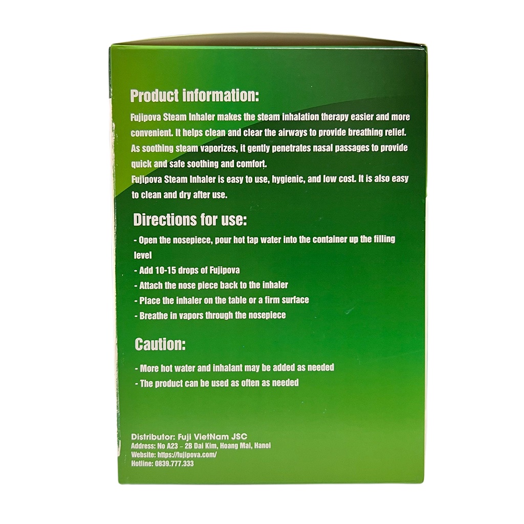 Bình Xông Mũi Họng Fuji Argol,Xông Tinh Dầu Dung Tích 350ml