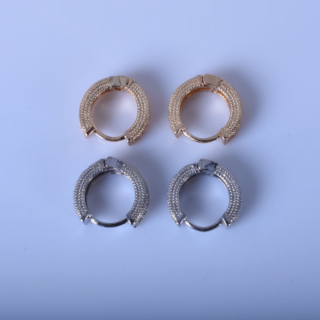 Bông Tai Đính Đá Lấp Lánh Thời Trang Cho Nữ