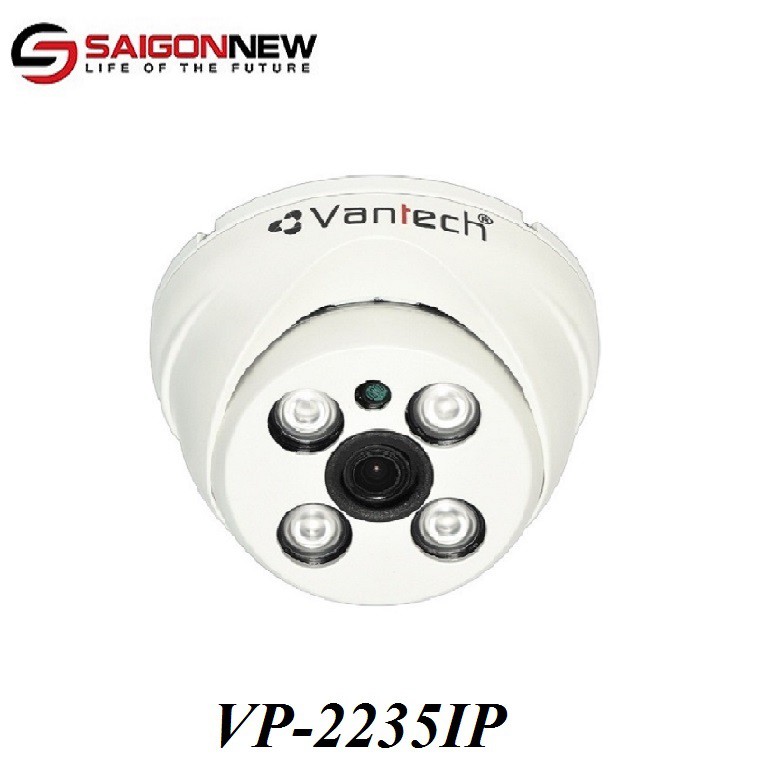 Camera IP Dome hồng ngoại 2.0 Megapixel VANTECH VP-2235IP
