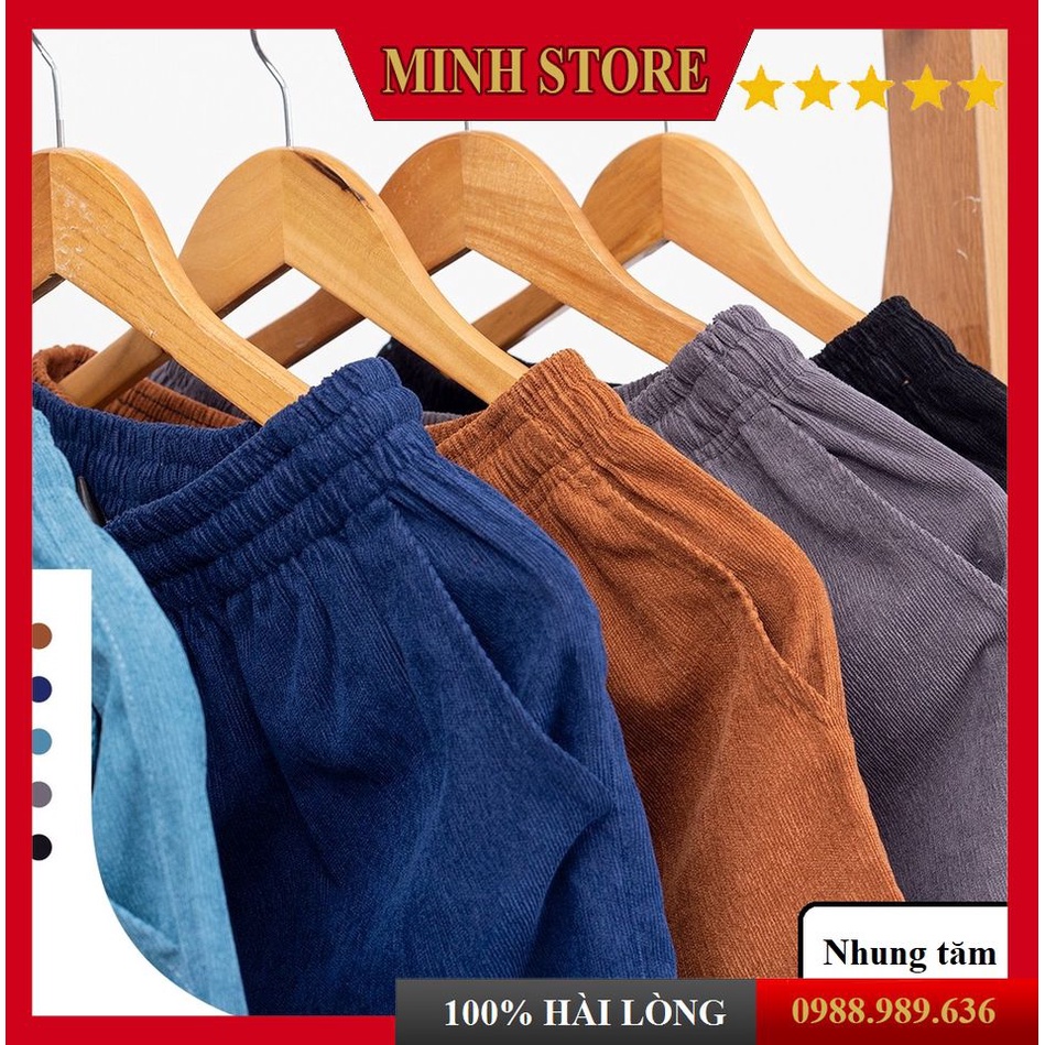 Quần đùi đũi nam thể thao co dãn thoáng mát, quần short nam chất nhung mịn phong cách Hàn Quốc QD06 - MS88