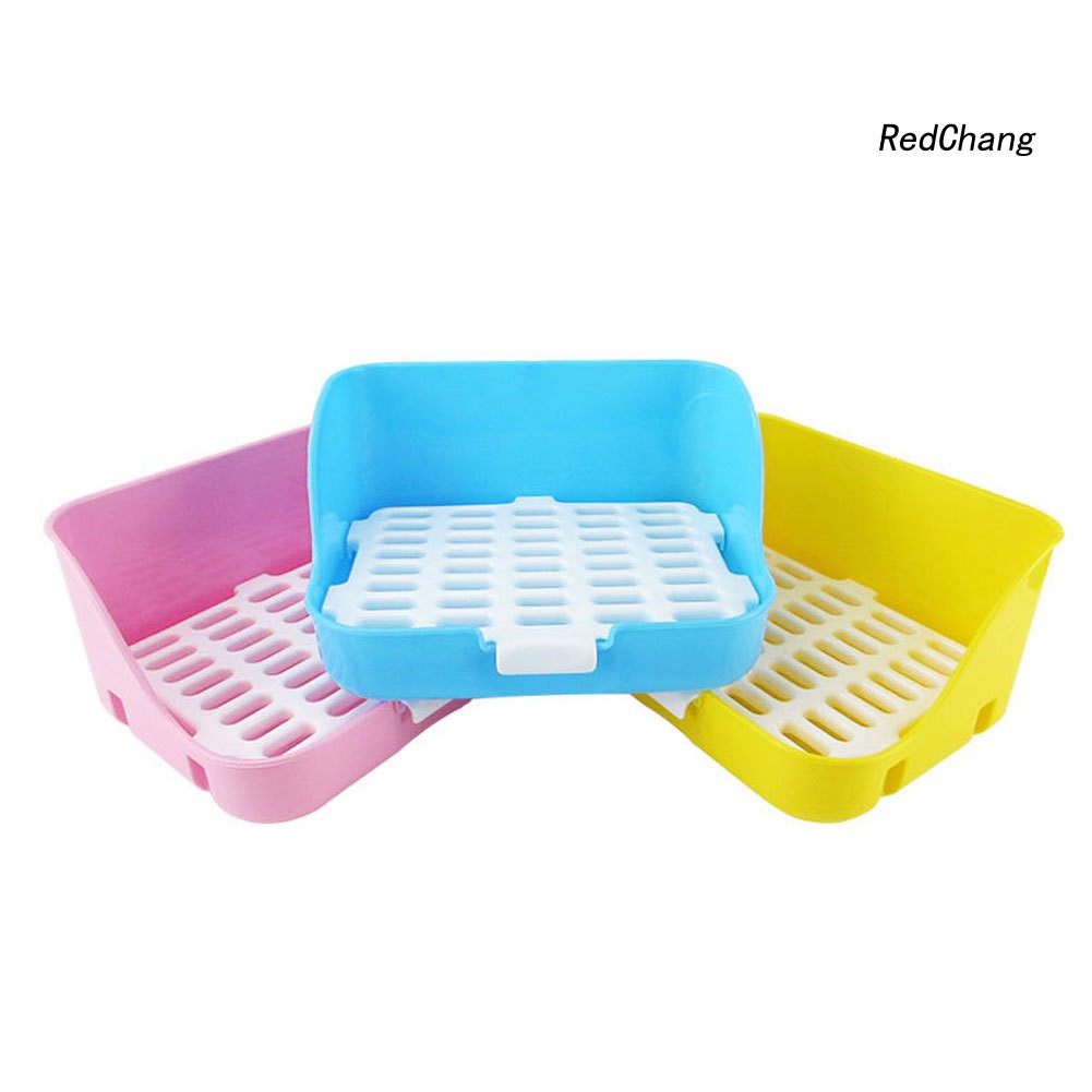 Khay Đi Vệ Sinh Sạch Sẽ Tiện Lợi Cho Thỏ/Chuột Hamster