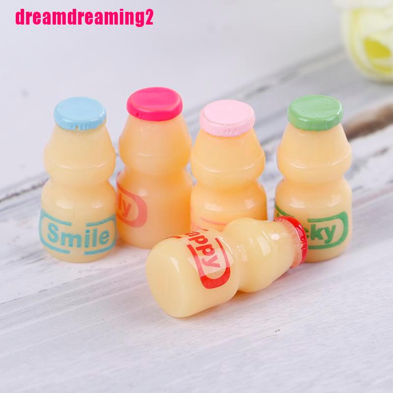 Bộ 5 Bình Sữa mini Đồ Chơi Cho Búp Bê