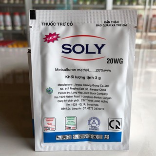 Thuốc trừ cỏ lá rộng Soly thay thế 2,4D