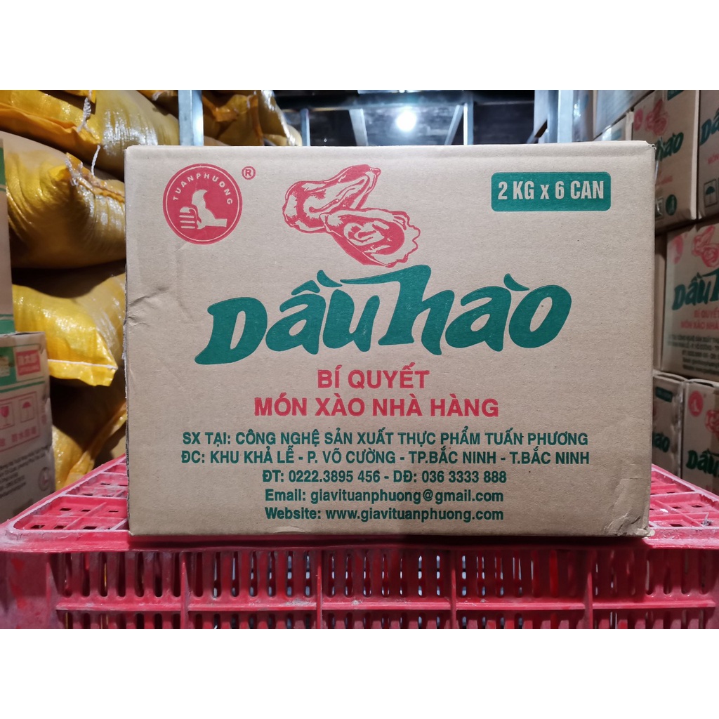 Dầu hào tuấn phương can 2 lit