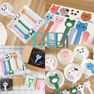 Sticker động vật (bảng 8 miếng)