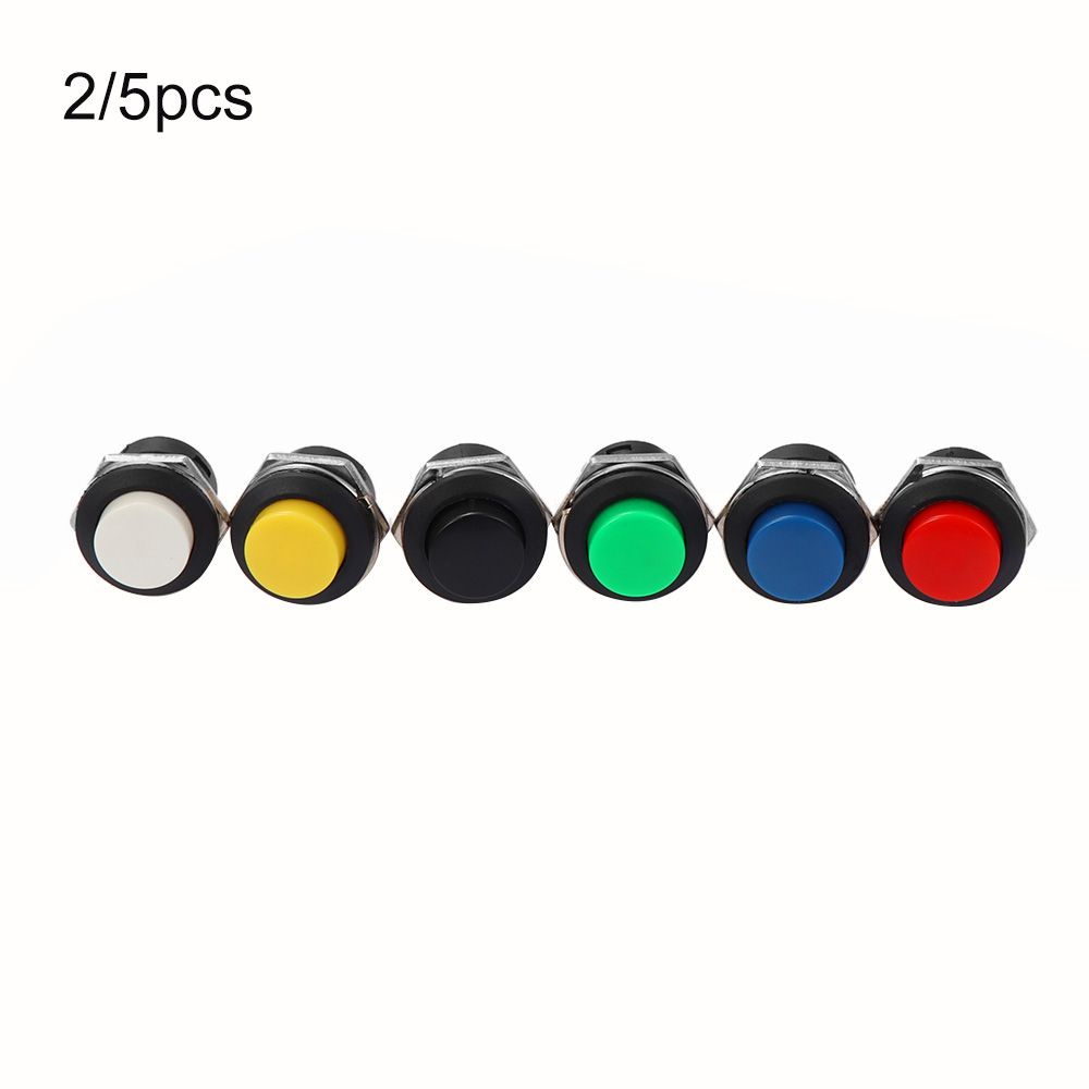 Bộ 2/5 Công Tắc Khởi Động Xe Hơi 16mm ON/OF Nhiều Màu Sắc Tiện Dụng