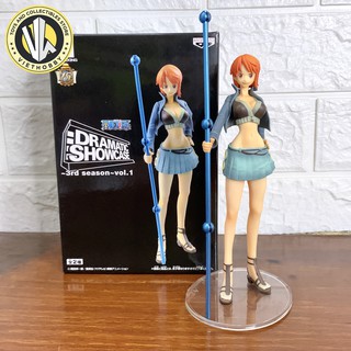 [2nd] Mô hình chính hãng Banpresto Figure One Piece Dramatic Showcase 3rd Season Vol.1 - Nami(cao 15cm)