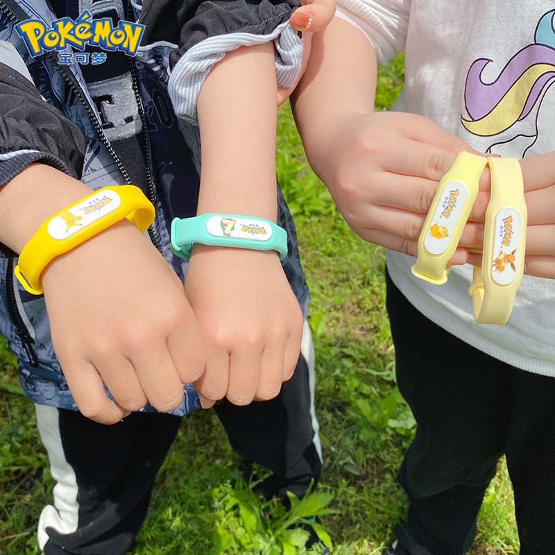 Pokémon Mosquito Repellent Bracelet Children Outdoor Anti-mosquito Strap Creative Cartoon Accessories Small Gifts