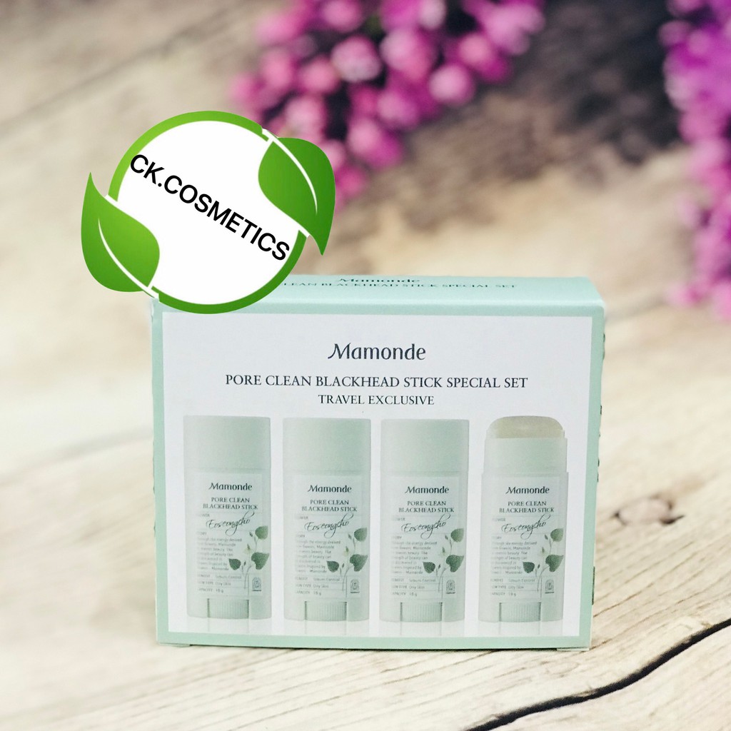 THANH LĂN TRỊ MỤN ĐẦU ĐEN MAMONDE