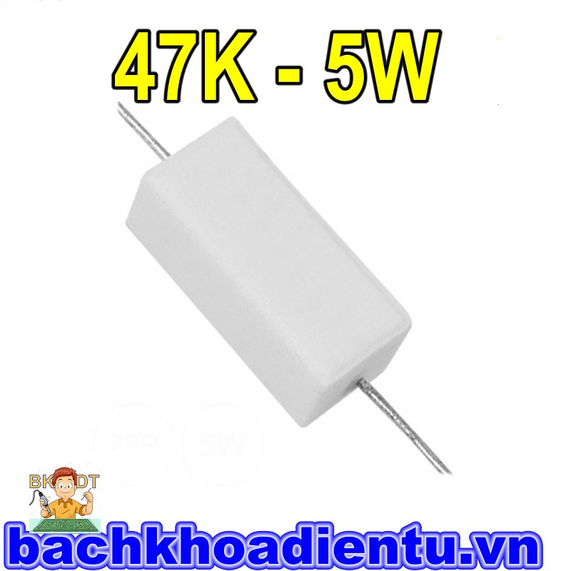 Điện trở 5W 47K chất lượng tốt