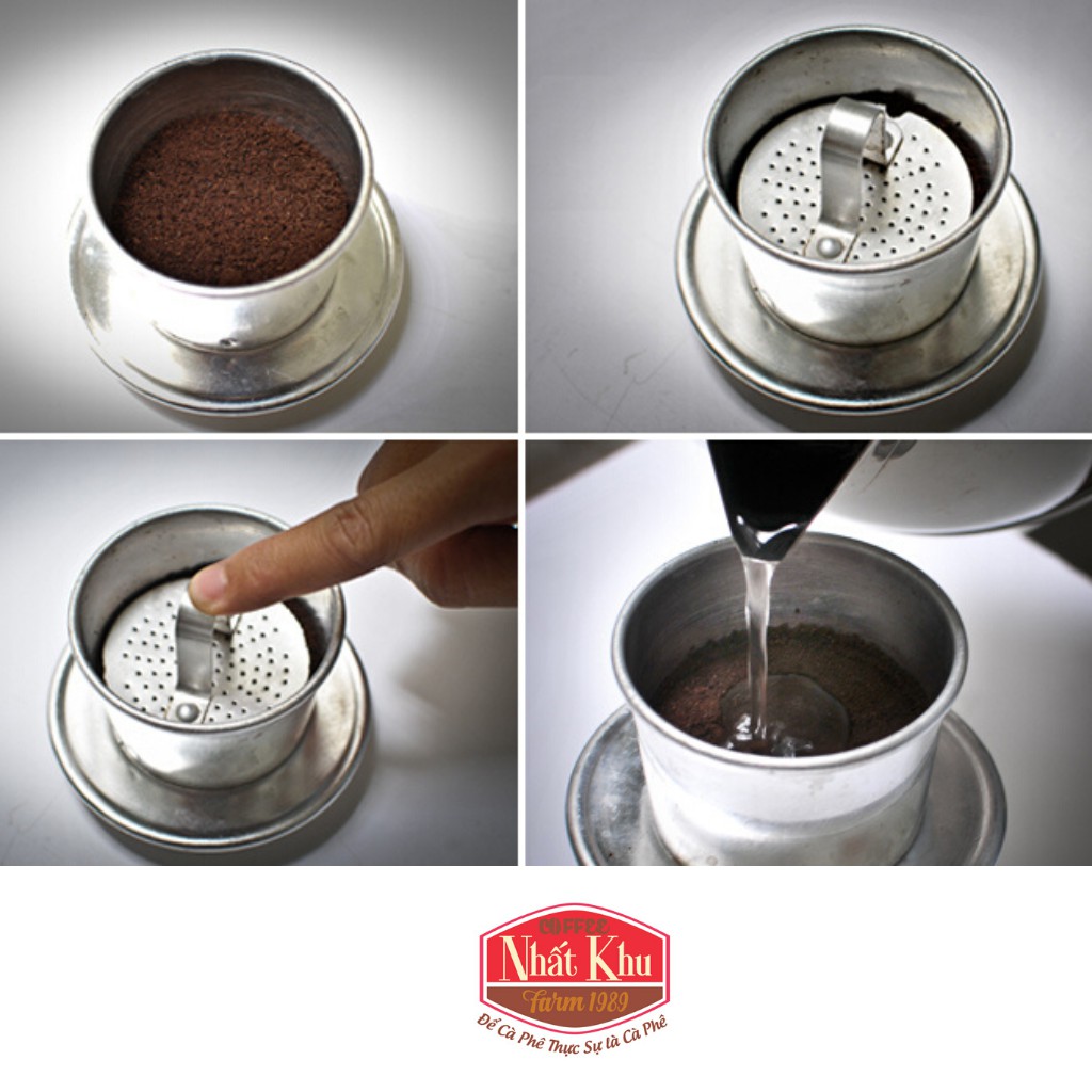 Phin nhôm pha cà phê NHẤT KHU pha 25gram cà phê nguyên chất | BigBuy360 - bigbuy360.vn