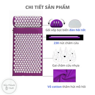 Thảm Gối Massage Bấm Huyệt