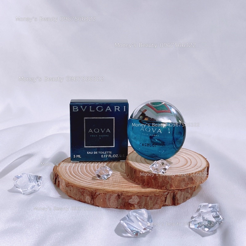 Nước hoa nam Bvlgari Aqva Pour Homme mini 5ml