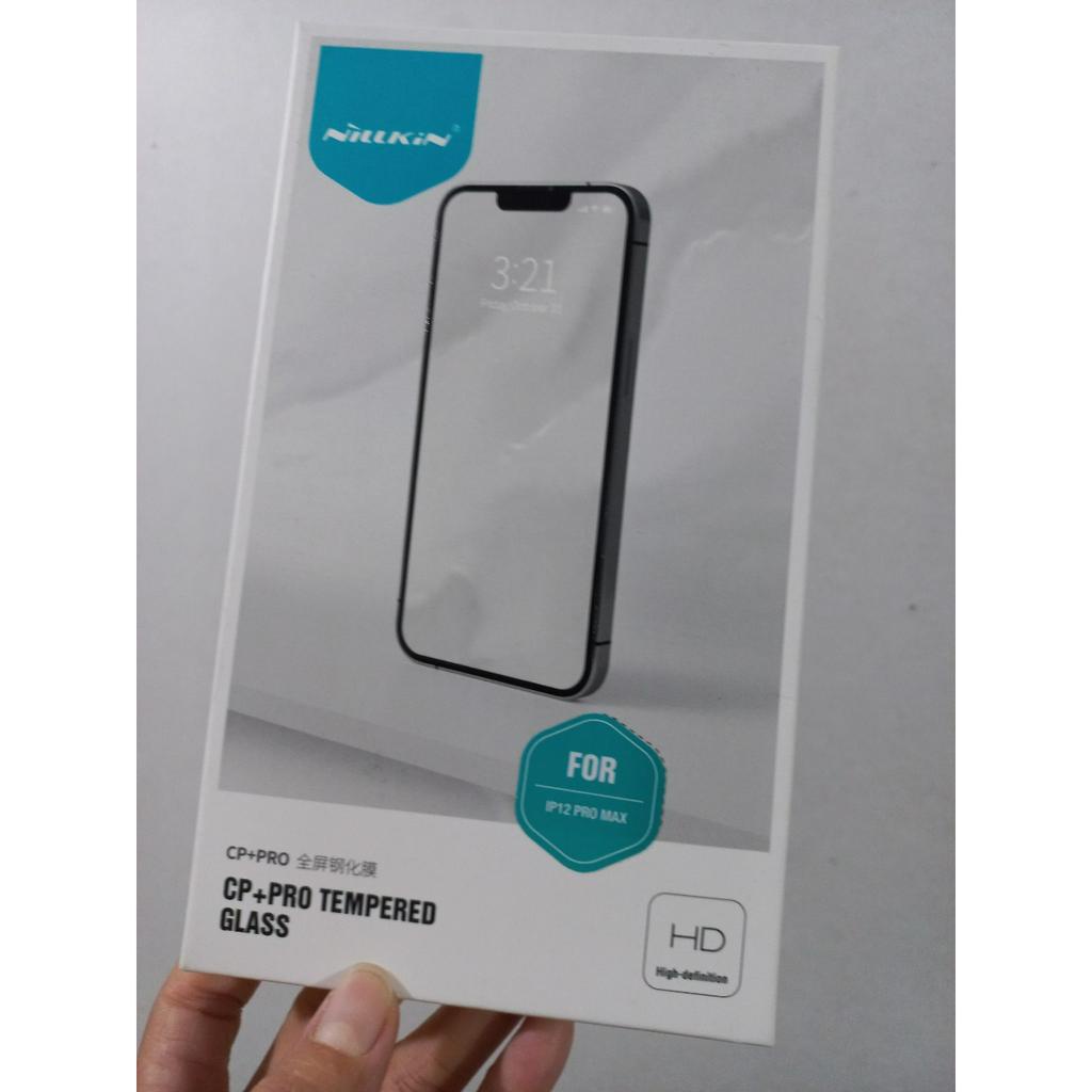 [cho iP 12 Pro Max] Cường lực full màn hình viền dden 0.33m Nillkin CP+ PRO
