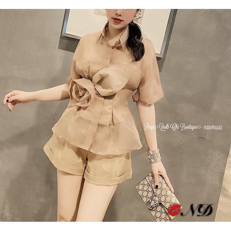SET ÁO TƠ MIX CHAN VÁY TAFTA