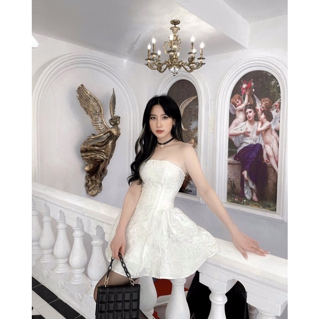 Váy cúp ngực dáng xoè cao cấp | BigBuy360 - bigbuy360.vn